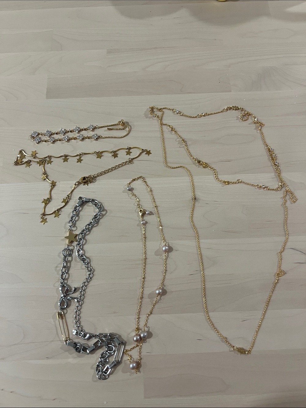 Enroute jewelry bundle necklaces and a bracelet